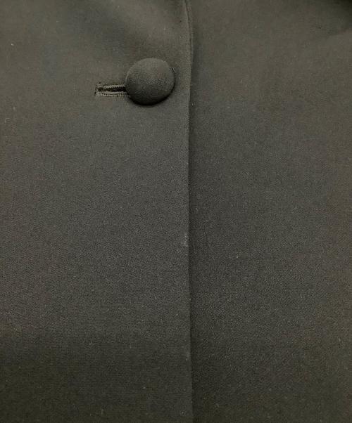 BORDERS at BALCONY（ボーダーズアットバルコニー）BORDERS at BALCONY (ボーダーズアットバルコニー) チェスターコート ブラック サイズ:36の古着・服飾アイテム