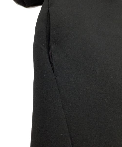 BORDERS at BALCONY（ボーダーズアットバルコニー）BORDERS at BALCONY (ボーダーズアットバルコニー) チェスターコート ブラック サイズ:36の古着・服飾アイテム