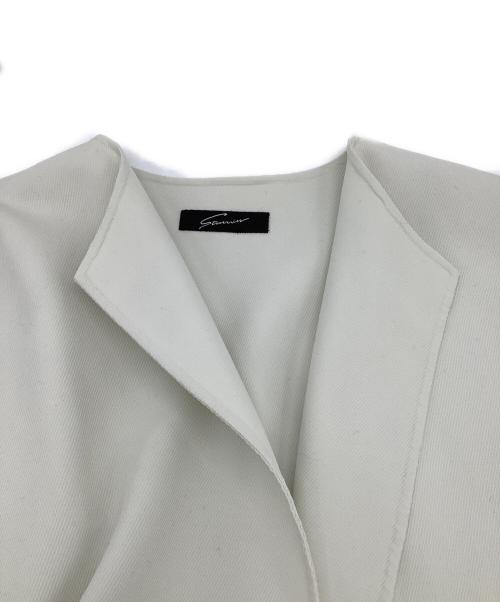 STUNNING LURE（スタニングルアー）STUNNING LURE (スタニングルアー) スプリングリバーコート ホワイトの古着・服飾アイテム