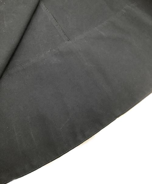 SEVEN TEN by MIHO KAWAHITO（セブン テン バイ ミホ カワヒト）SEVEN TEN by MIHO KAWAHITO (セブン テン バイ ミホ カワヒト) ダブルクロスベーシックスカート ブラック サイズ:Sの古着・服飾アイテム