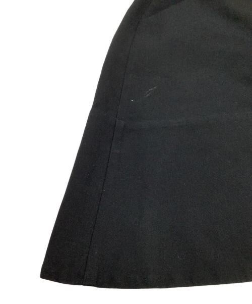 SEVEN TEN by MIHO KAWAHITO（セブン テン バイ ミホ カワヒト）SEVEN TEN by MIHO KAWAHITO (セブン テン バイ ミホ カワヒト) ダブルクロスベーシックスカート ブラック サイズ:Sの古着・服飾アイテム