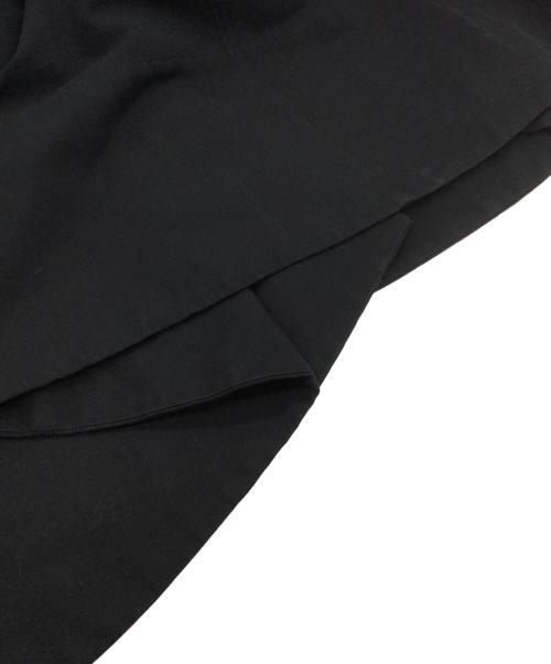 SEVEN TEN by MIHO KAWAHITO（セブン テン バイ ミホ カワヒト）SEVEN TEN by MIHO KAWAHITO (セブン テン バイ ミホ カワヒト) ダブルクロスベーシックスカート ブラック サイズ:Sの古着・服飾アイテム