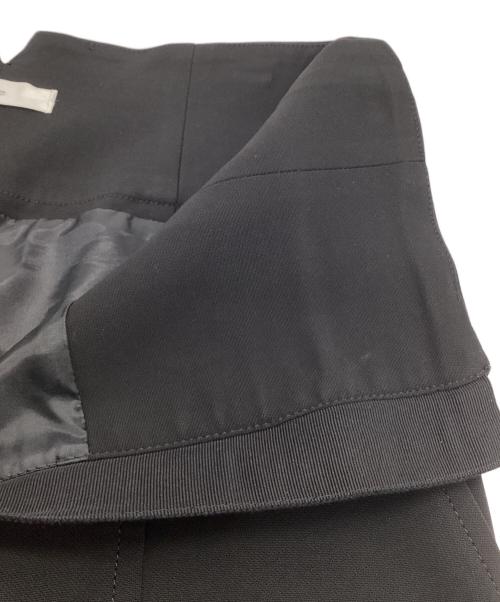 ebure（エブール）ebure (エブール) ストレッチフロントジップロングスカート ブラック サイズ:36の古着・服飾アイテム