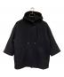 AP STUDIO（エーピーストゥディオ）の古着「ライトモッサオーバーフーディーコート」｜ブラック