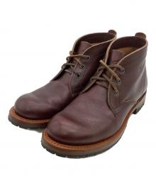 Danner（ダナー）の古着「CHUKKA HALF LUG ブーツ」｜ブラウン