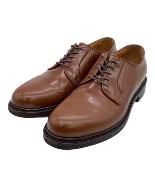 Jalan Sriwijaya（ジャランスリウァヤ）Jalan Sriwijaya (ジャランスリウァヤ) プレーントゥシューズ ブラウン サイズ:UK6.5の古着・服飾アイテム