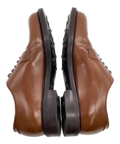 Jalan Sriwijaya（ジャランスリウァヤ）Jalan Sriwijaya (ジャランスリウァヤ) プレーントゥシューズ ブラウン サイズ:UK6.5の古着・服飾アイテム