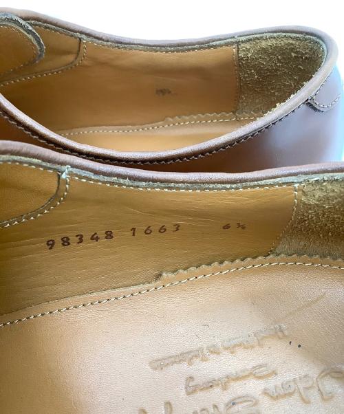 Jalan Sriwijaya（ジャランスリウァヤ）Jalan Sriwijaya (ジャランスリウァヤ) プレーントゥシューズ ブラウン サイズ:UK6.5の古着・服飾アイテム