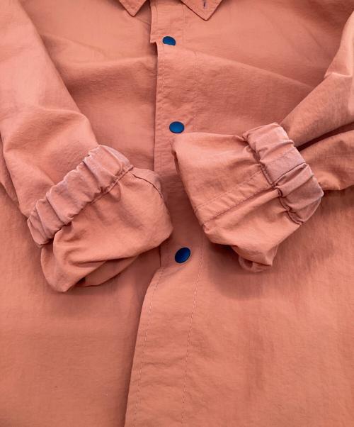 山と道（ヤマトミチ）山と道 (ヤマトミチ) TASLAN コーチジャケット オレンジ サイズ:M（ユニセックス）の古着・服飾アイテム