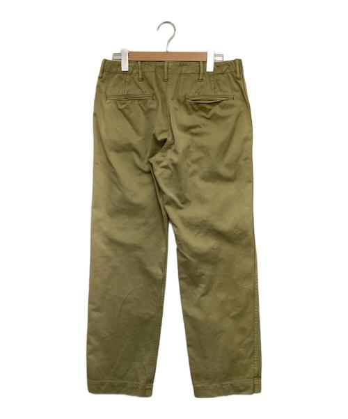 DUCK DIGGER WAREHOUSE（ダックディガー ウェアハウス）DUCK DIGGER WAREHOUSE (ダックディガー ウェアハウス) チノパンツ カーキ サイズ:33の古着・服飾アイテム