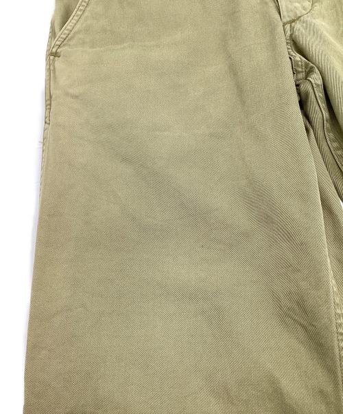DUCK DIGGER WAREHOUSE（ダックディガー ウェアハウス）DUCK DIGGER WAREHOUSE (ダックディガー ウェアハウス) チノパンツ カーキ サイズ:33の古着・服飾アイテム
