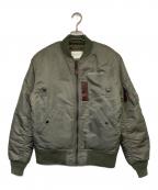 waiperワイパー）の古着「B-15D MOD フライトジャケット TEST SAMPLE モデル」｜カーキ