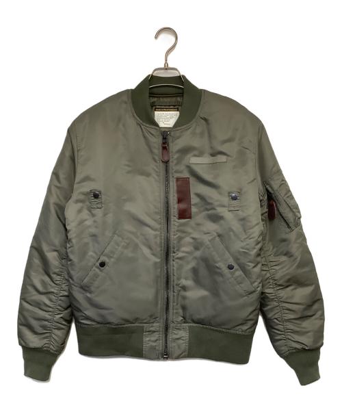 waiper（ワイパー）waiper (ワイパー) B-15D MOD フライトジャケット TEST SAMPLE モデル カーキ サイズ:40の古着・服飾アイテム