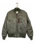 waiper（ワイパー）の古着「B-15D MOD フライトジャケット TEST SAMPLE モデル」｜カーキ