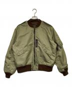 waiperワイパー）の古着「L-2フライトジャケット」｜カーキ