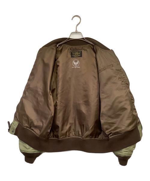 waiper（ワイパー）waiper (ワイパー) L-2フライトジャケット カーキ サイズ:40の古着・服飾アイテム