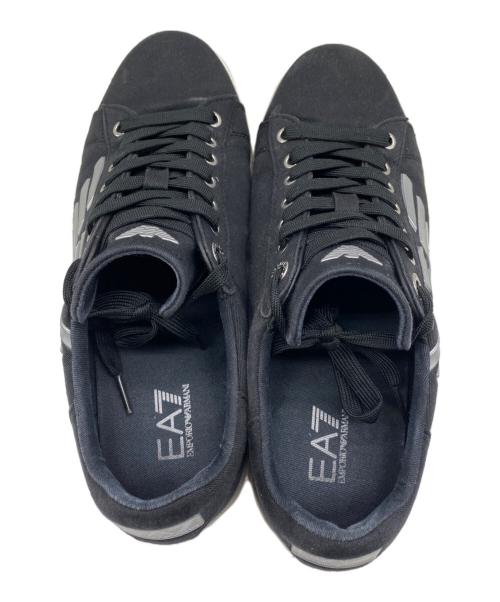 EMPORIO ARMANI（エンポリオ アルマーニ）EMPORIO ARMANI (エンポリオ アルマーニ) ローカットスニーカー ネイビー サイズ:7.5の古着・服飾アイテム