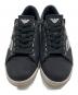 EMPORIO ARMANI (エンポリオ アルマーニ) ローカットスニーカー ネイビー サイズ:7.5：6000円