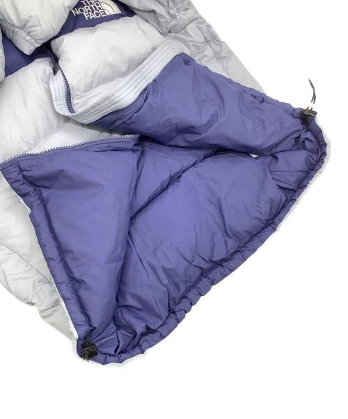 THE NORTH FACE（ザ ノース フェイス）THE NORTH FACE (ザ ノース フェイス) ショートヌプシジャケット グレー×ネイビー サイズ:Lの古着・服飾アイテム