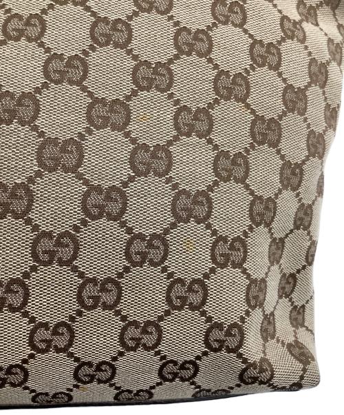 GUCCI（グッチ）GUCCI (グッチ) GGキャンバス トートバッグ ベージュの古着・服飾アイテム