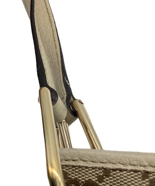 GUCCI（グッチ）GUCCI (グッチ) GGキャンバス トートバッグ ベージュの古着・服飾アイテム