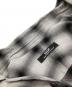 中古・古着 Essay (エッセイ) SHADOW CHECK OPEN COLLAR SHIRT（シャドーチェック オープンカラーシャツ） ブラック×グレー サイズ:3：12000円