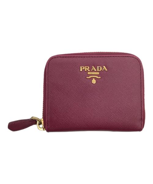 PRADA（プラダ）PRADA (プラダ) サフィアーノ コインケース パープルの古着・服飾アイテム