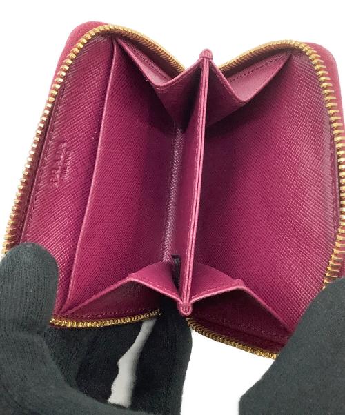 PRADA（プラダ）PRADA (プラダ) サフィアーノ コインケース パープルの古着・服飾アイテム