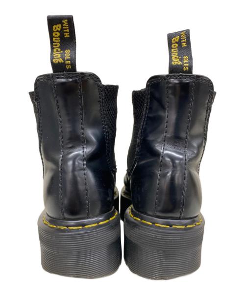 Dr.Martens（ドクターマーチン）Dr.Martens (ドクターマーチン) QUAD チェルシーブーツ ブラック サイズ:UK3の古着・服飾アイテム