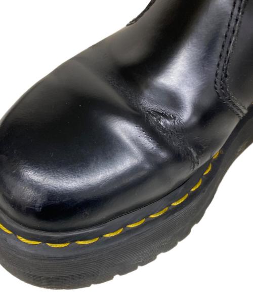 Dr.Martens（ドクターマーチン）Dr.Martens (ドクターマーチン) QUAD チェルシーブーツ ブラック サイズ:UK3の古着・服飾アイテム