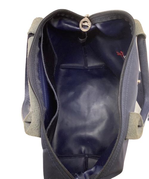 LONGCHAMP（ロンシャン）LONGCHAMP (ロンシャン) ル・プリアージュ トレ パリ 2WAYトートバッグ ネイビーの古着・服飾アイテム