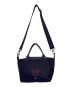 LONGCHAMP (ロンシャン) ル・プリアージュ トレ パリ 2WAYトートバッグ ネイビー：8000円
