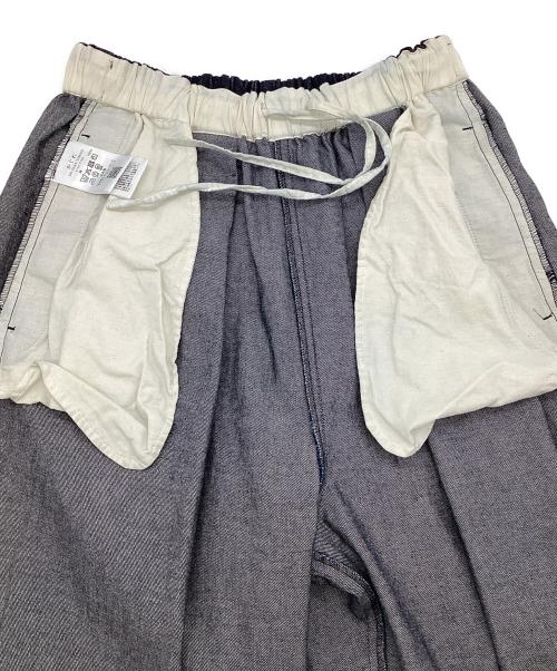 KAGURE（カグレ）KAGURE (カグレ) デニムクロップドパンツ インディゴ サイズ:Freeの古着・服飾アイテム