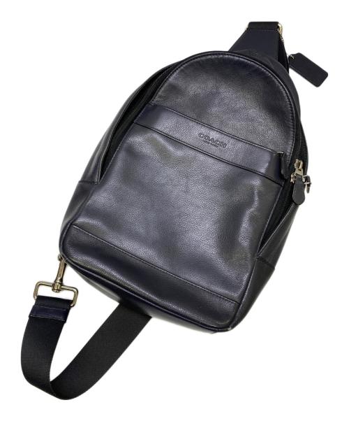 COACH（コーチ）COACH (コーチ) ボディーバッグ ネイビーの古着・服飾アイテム