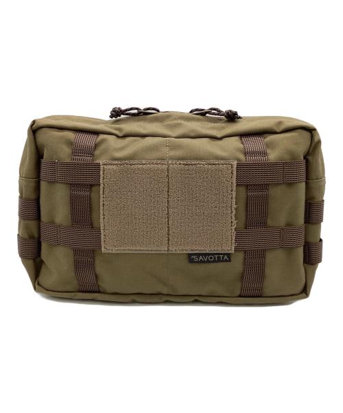 SAVOTTA（サボッタ）SAVOTTA (サボッタ) Askare Hip Pack（アスカレ ヒップ パック） カーキの古着・服飾アイテム
