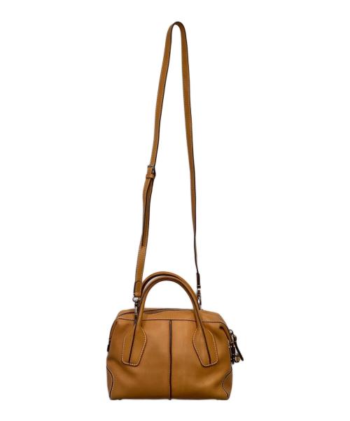 TOD'S（トッズ）TOD'S (トッズ) D-STYLING MINI（Dスタイリング ミニ） 2WAYバッグ キャメルの古着・服飾アイテム