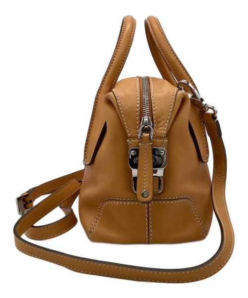 TOD'S（トッズ）TOD'S (トッズ) D-STYLING MINI（Dスタイリング ミニ） 2WAYバッグ キャメルの古着・服飾アイテム