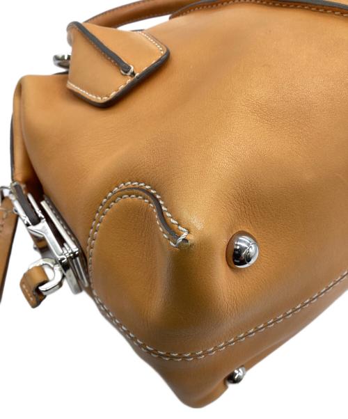 TOD'S（トッズ）TOD'S (トッズ) D-STYLING MINI（Dスタイリング ミニ） 2WAYバッグ キャメルの古着・服飾アイテム