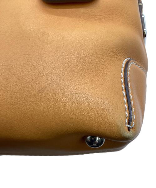 TOD'S（トッズ）TOD'S (トッズ) D-STYLING MINI（Dスタイリング ミニ） 2WAYバッグ キャメルの古着・服飾アイテム