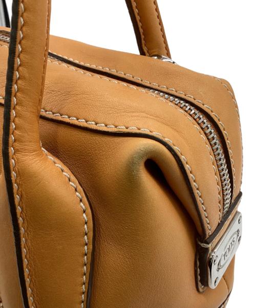 TOD'S（トッズ）TOD'S (トッズ) D-STYLING MINI（Dスタイリング ミニ） 2WAYバッグ キャメルの古着・服飾アイテム