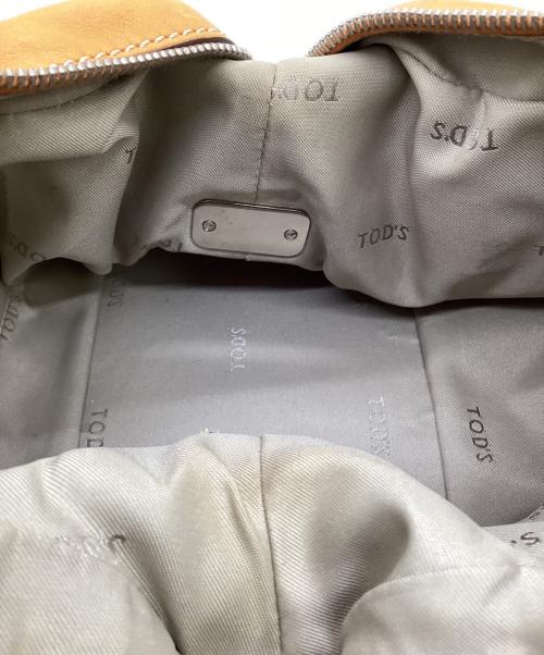 TOD'S（トッズ）TOD'S (トッズ) D-STYLING MINI（Dスタイリング ミニ） 2WAYバッグ キャメルの古着・服飾アイテム