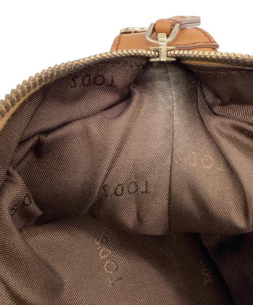 TOD'S（トッズ）TOD'S (トッズ) D-STYLING MID（Dスタイリング ミディアム）2WAYバッグ ブラウンの古着・服飾アイテム