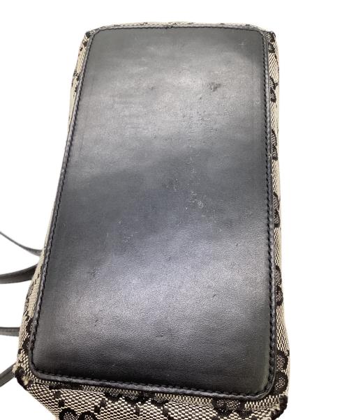 GUCCI（グッチ）GUCCI (グッチ) GGキャンバス トートバッグ グレーの古着・服飾アイテム