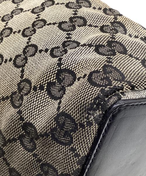 GUCCI（グッチ）GUCCI (グッチ) GGキャンバス トートバッグ グレーの古着・服飾アイテム