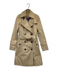 BURBERRY BLUE LABEL（バーバリー ブルー レーベル）の古着「ライナー付ショートトレンチコート」｜ベージュ