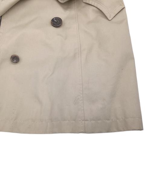 BURBERRY BLUE LABEL（バーバリー ブルー レーベル）BURBERRY BLUE LABEL (バーバリー ブルー レーベル) ライナー付ショートトレンチコート ベージュ サイズ:38の古着・服飾アイテム