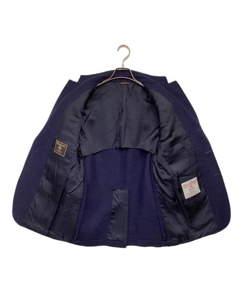 SHIPS（シップス）SHIPS (シップス) SOUTHWICK (サウスウィック) Harris Tweed (ハリスツイード) 3Bツイードジャケット ネイビー サイズ:39の古着・服飾アイテム