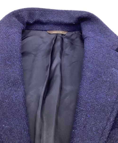 SHIPS（シップス）SHIPS (シップス) SOUTHWICK (サウスウィック) Harris Tweed (ハリスツイード) 3Bツイードジャケット ネイビー サイズ:39の古着・服飾アイテム