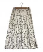 COMME des GARCONSコムデギャルソン）の古着「サルエルパンツ」｜ホワイト×グレー