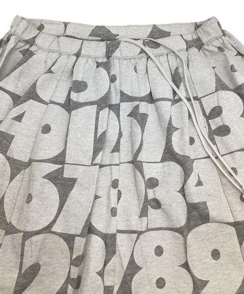 COMME des GARCONS（コムデギャルソン）COMME des GARCONS (コムデギャルソン) サルエルパンツ ホワイト×グレー サイズ:-の古着・服飾アイテム